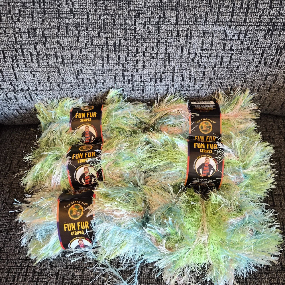 Fun Fur Yarn - Multicolor